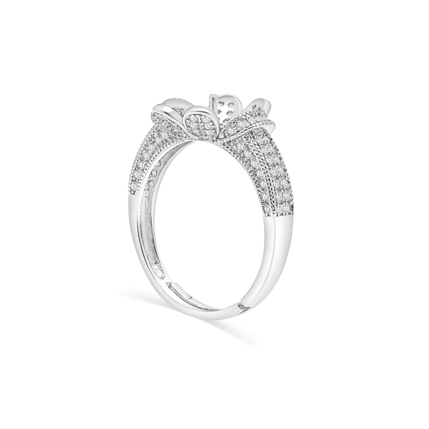 Adjustable Ring 925 Silver for pearl SC262