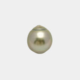 1pcs Golden Green 11mm - SB AAA/AA Quality Tahitian Pearl Single LP2041 OR7