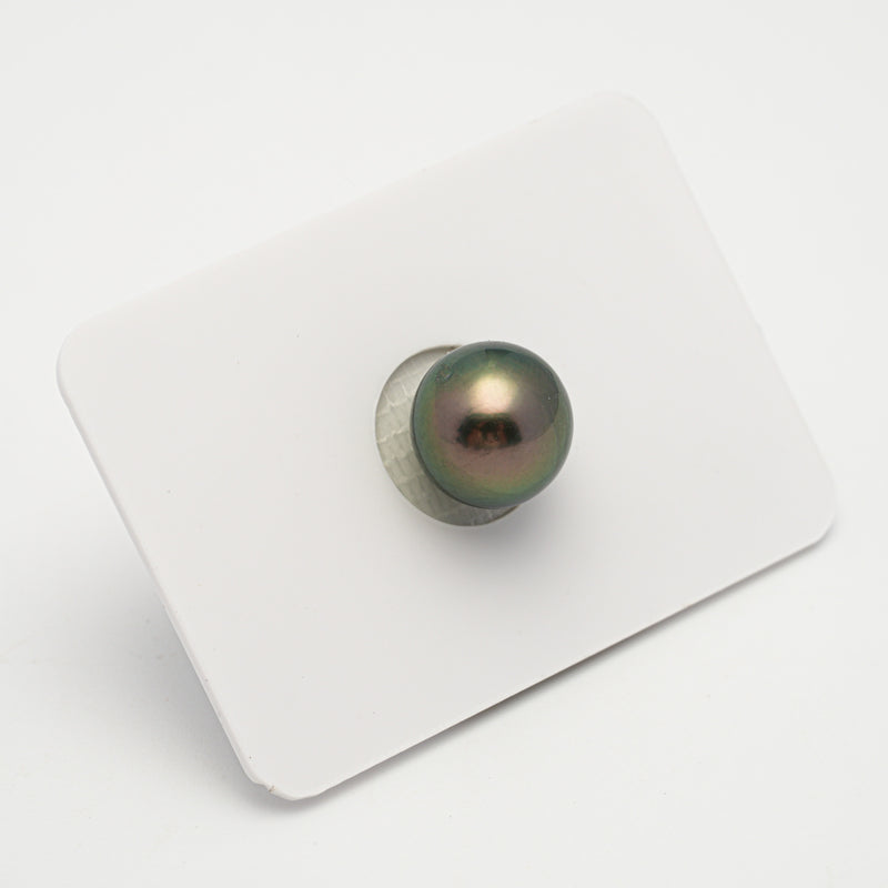 1pcs Green 11mm - NR AAA/AA Quality Tahitian Pearl Single LP2064 OR6