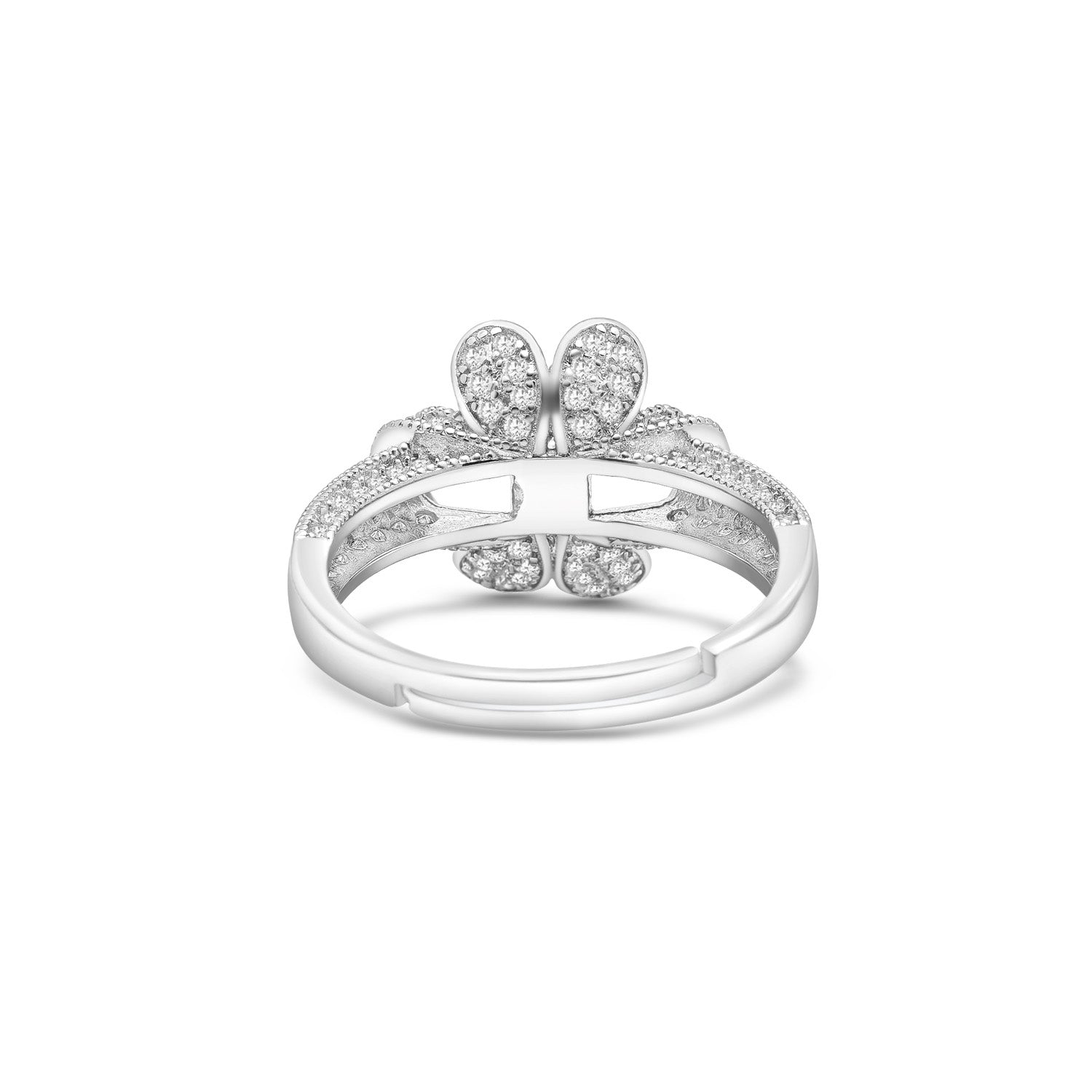 Adjustable Ring 925 Silver for pearl SC262