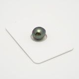 1pcs Blue Green 9.7mm - SB AAA Quality Tahitian Pearl Single LP2006 THMIX1