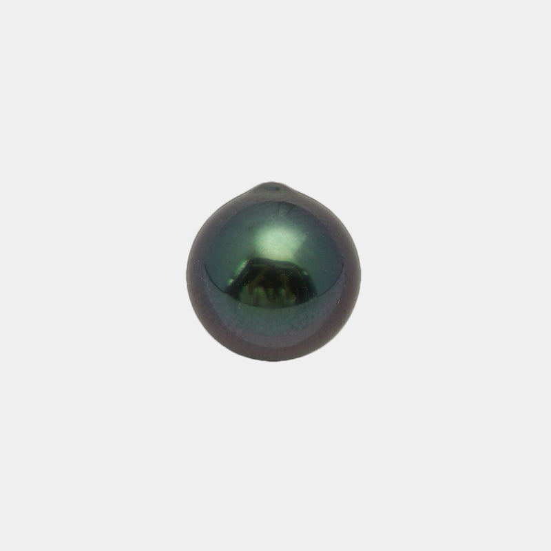 1pcs "Top Luster" Aubergine 9.5mm - SB TOP/AAA Quality Tahitian Pearl Single LP2007 THMIX1