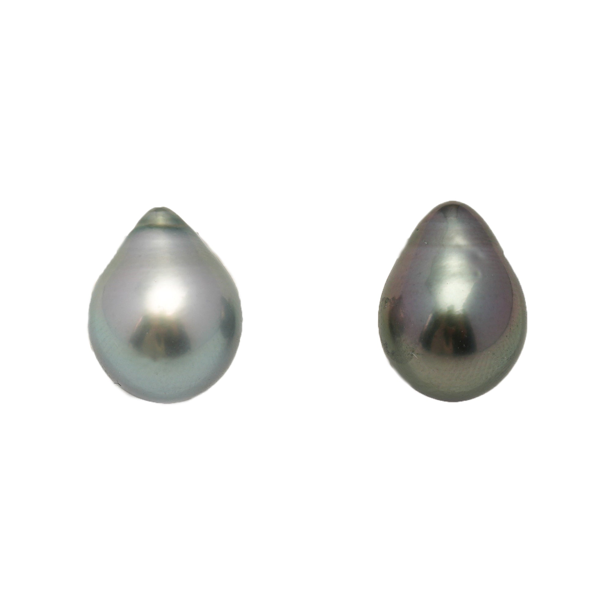 2pcs Tahitian Pearl Pair ER1879 LP1