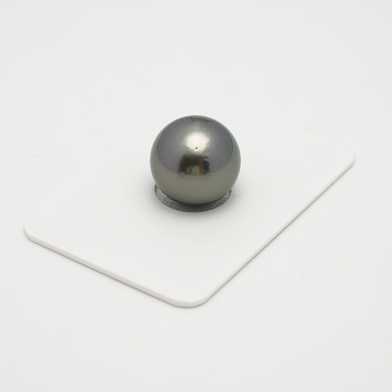 1pcs Green 14.5mm - RSR AAA/AA Quality Tahitian Pearl Single LP1976 THMIX3