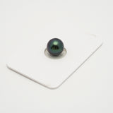 1pcs "Top Luster" Aubergine 9.5mm - SB TOP/AAA Quality Tahitian Pearl Single LP2007 THMIX1