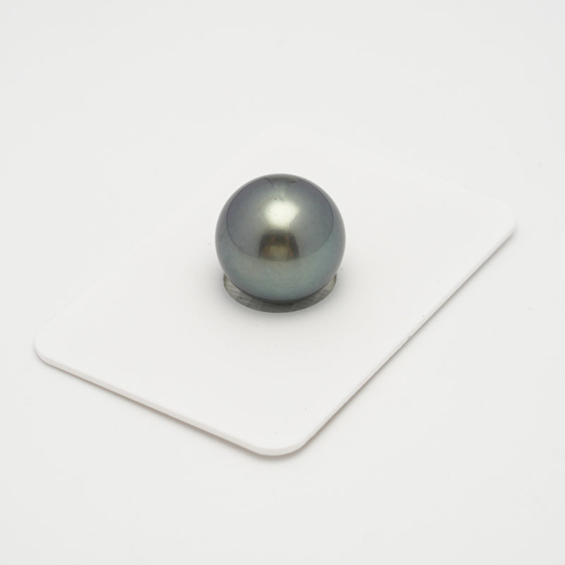 1pcs Green 14mm - RSR AAA/AA Quality Tahitian Pearl Single LP1966 THMIX3