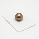 1pcs "High Luster" Brown 12.4mm - RSR AAA/TOP Quality Tahitian Pearl Single LP1756 OR7