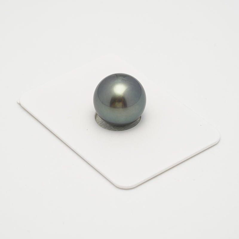 1pcs Green 14mm - RSR AAA/AA Quality Tahitian Pearl Single LP1966 THMIX3