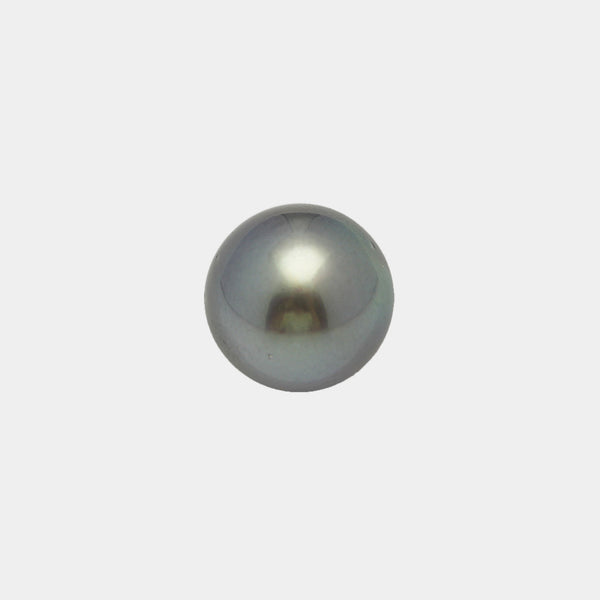 1pcs Blue Green 12.7mm - RSR AAA/AA Quality Tahitian Pearl Single LP1974 THMIX3