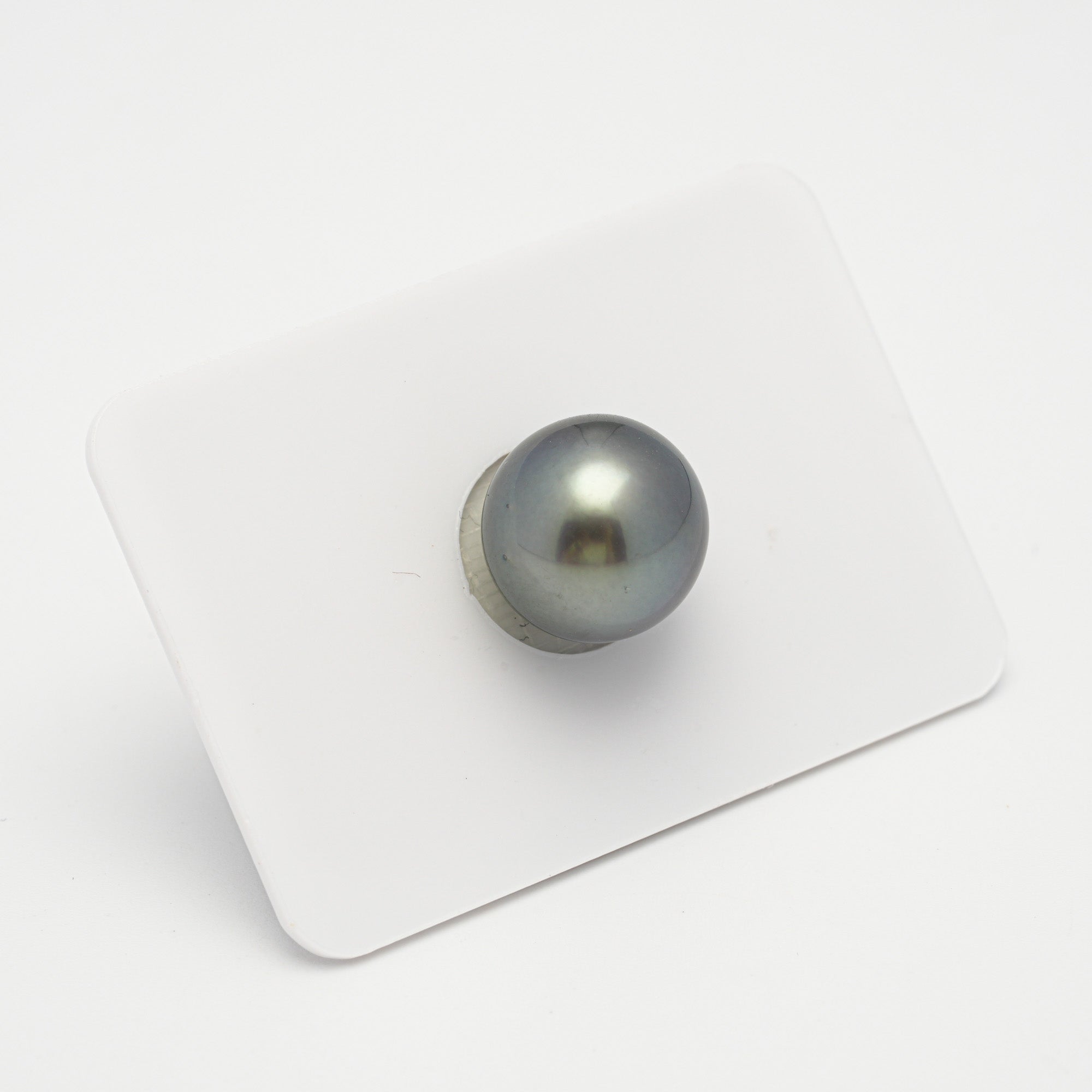 1pcs Blue Green 12.7mm - RSR AAA/AA Quality Tahitian Pearl Single LP1974 THMIX3