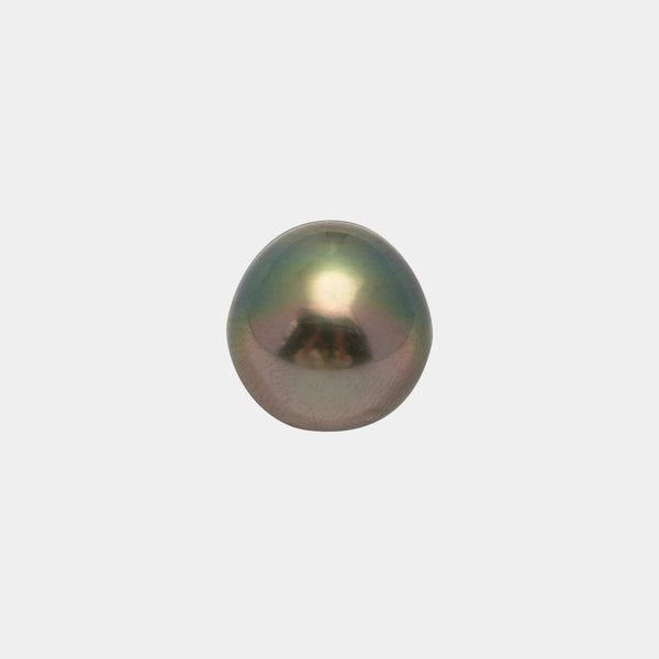 1pcs "Top Luster" Green 11mm - SB AAA Quality Tahitian Pearl Single LP2012 OR6