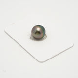 1pcs "Top Luster" Green 11mm - SB AAA Quality Tahitian Pearl Single LP2012 OR6