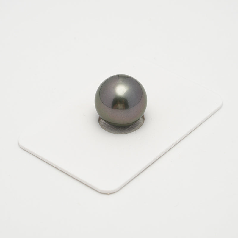 1pcs Silver 14mm - SR AAA/AA Quality Tahitian Pearl Single LP1967 THMIX3