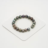 20pcs Multicolor 8-9mm - SB AAA Quality Tahitian Pearl Bracelet BR2155 OR9