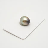 1pcs "High Luster" Golden Green 11.5mm - SB AAA Quality Tahitian Pearl Single LP2013 OR6