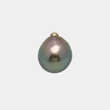 1pcs Green Cherry 10.5mm - SBQ AAA/AA Quality Tahitian Pearl Single LP1980 THMIX3