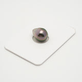 1pcs "High Luster" Green Cherry 10.1mm - SB AAA/AA Quality Tahitian Pearl Single LP2014 OR7