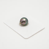 1pcs Green Cherry 10.5mm - SBQ AAA/AA Quality Tahitian Pearl Single LP1980 THMIX3