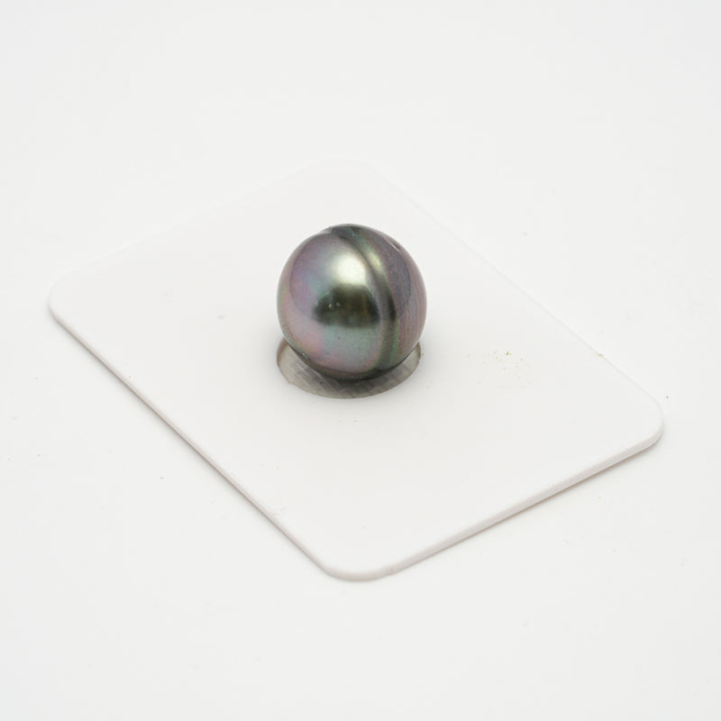 1pcs "High Luster" Purple 13.5mm - CL AAA Quality Tahitian Pearl Single LP1797 TH1