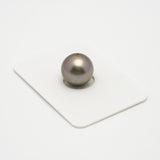 1pcs Light Green 12.9mm - RSR AA/AAA Quality Tahitian Pearl Single LP1799 TH1