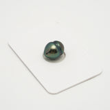 1pcs "High Luster" Peacock 9.7mm - CL AAA Quality Tahitian Pearl Single LP2020 OR7