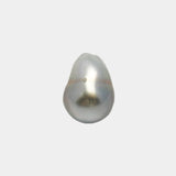 1pcs Silver 10.5mm - SBQ AAA Quality Tahitian Pearl Single LP2028 OR7