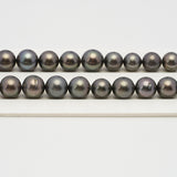 43pcs Multicolor 8-9mm - SR/NR AA/AAA Quality Tahitian Pearl Necklace NL1473 CMCS1