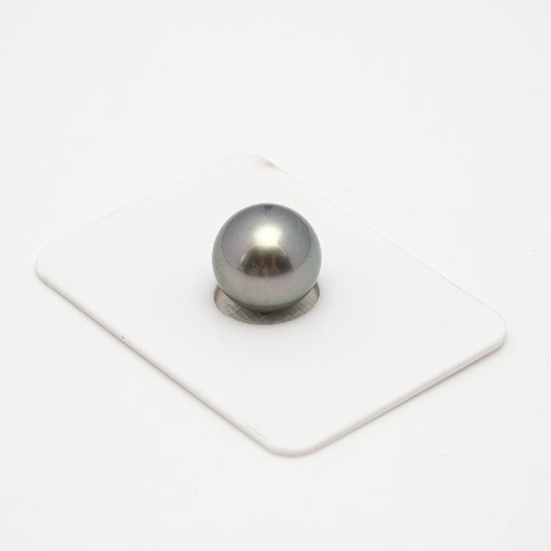 1pcs Gray 12.8mm - RSR AAA/AA Quality Tahitian Pearl Single LP1803 TH1