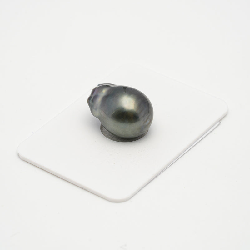 1pcs Dark 13mm - BQ AAA Quality Tahitian Pearl Single LP1805 TH1