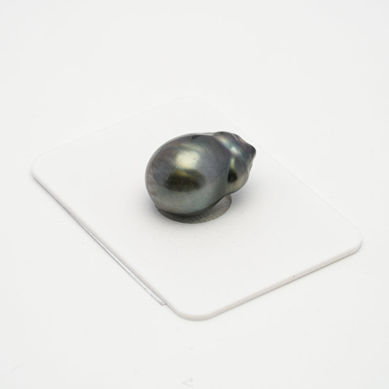 1pcs Dark 13mm - BQ AAA Quality Tahitian Pearl Single LP1805 TH1