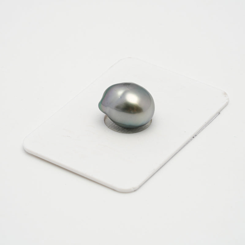 1pcs Light Green 11.9mm - BQ AAA Quality Tahitian Pearl Single LP1808 TH1