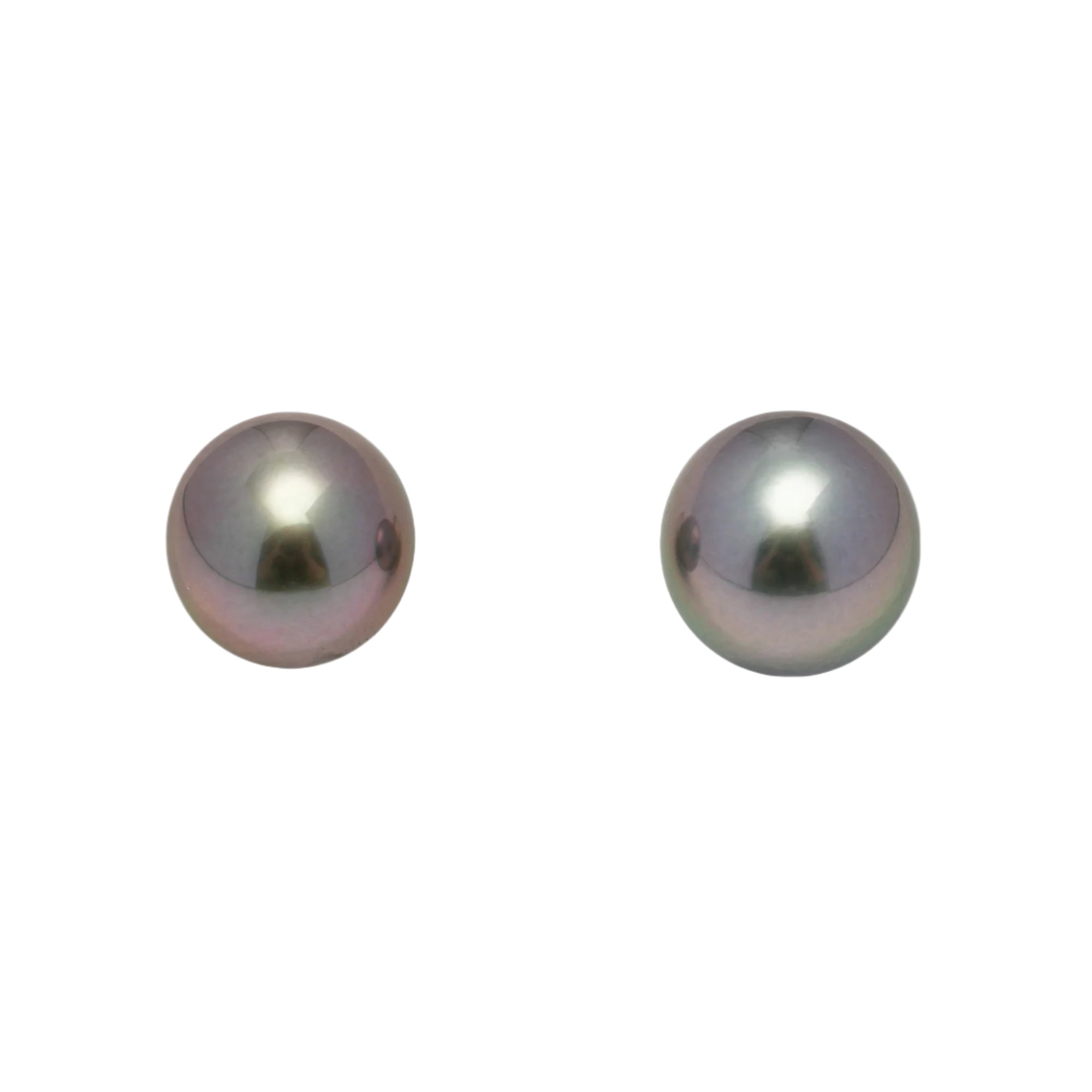 2pcs Cherry 10.9-11.2mm - OV TOP Quality Tahitian Pearl Pair ER1637 OR11