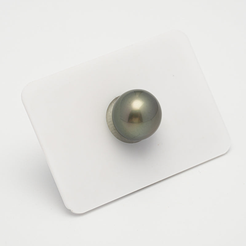 1pcs Green 12.1mm - SR TOP Quality Tahitian Pearl Single LP1918 A101