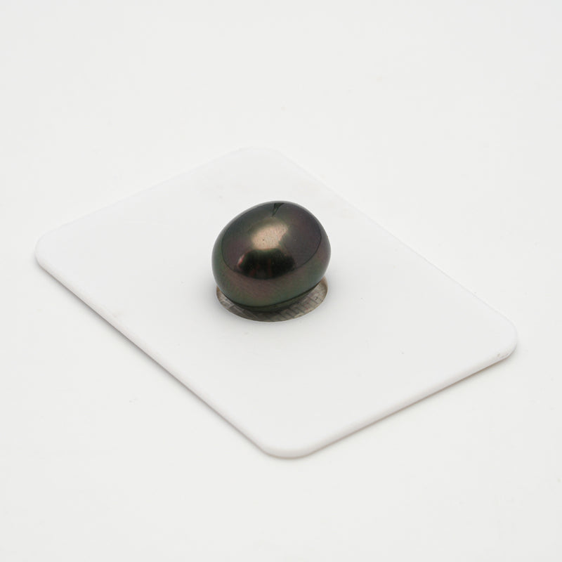 1pcs Dark Green 11.6mm - SB AAA Quality Tahitian Pearl Single LP1821 TH1