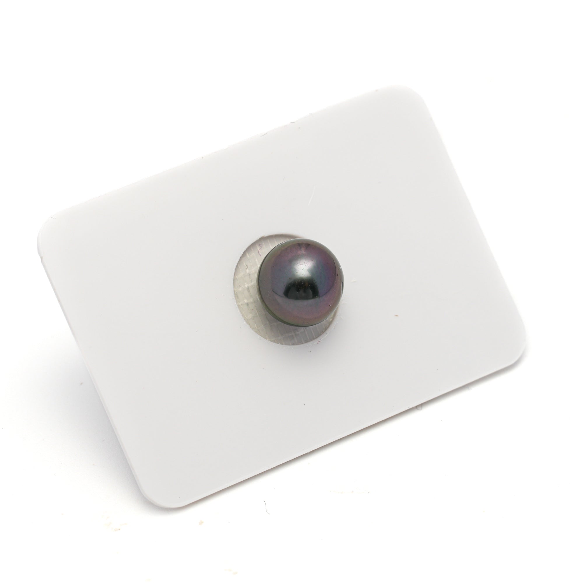 1pcs "High Luster" Purple 9.4mm - NR AAA Quality Tahitian Pearl Single LP2294 HL4