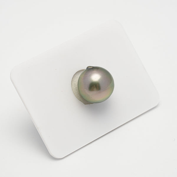 1pcs Green 12.3mm - SB AAA/AA Quality Tahitian Pearl Single LP1933 A101