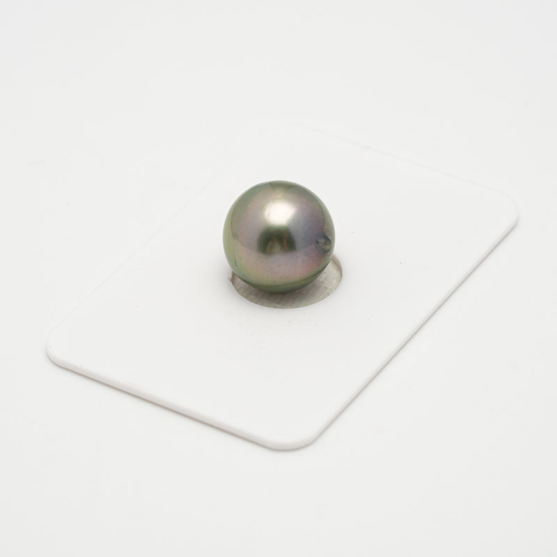 1pcs Green 12.3mm - SB AAA/AA Quality Tahitian Pearl Single LP1933 A101