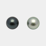 2pcs Multicolor 12.2mm - RSR AAA/AA Quality Tahitian Pearl Pair ER1510