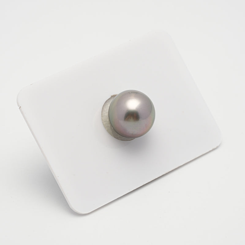 1pcs "High Luster" Cherry 11.9mm - SR/NR AAA/AA Quality Tahitian Pearl Single LP1941 A101