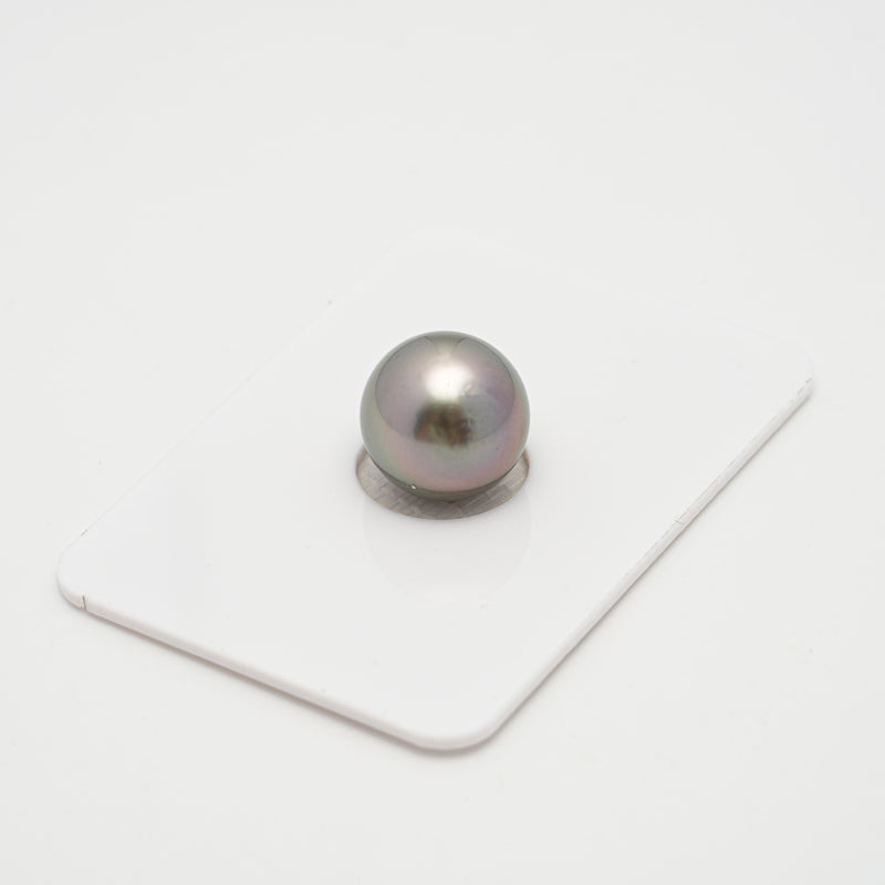 1pcs "High Luster" Cherry 11.9mm - SR/NR AAA/AA Quality Tahitian Pearl Single LP1941 A101