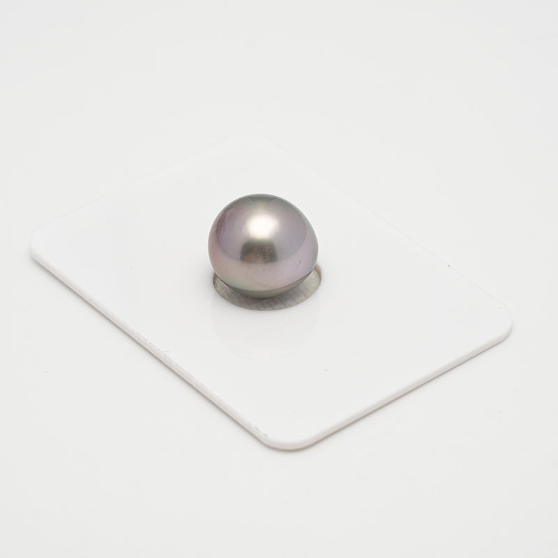 1pcs "High Luster" Cherry 11.9mm - SR/NR AAA/AA Quality Tahitian Pearl Single LP1941 A101