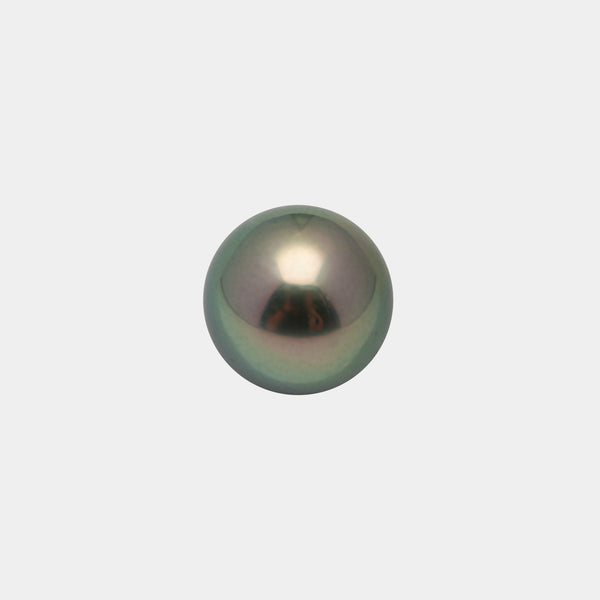 1pcs "High Luster" Green 12.1mm - RSR AA/AAA Quality Tahitian Pearl Single LP1269