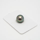 1pcs "High Luster" Green 12.1mm - RSR AA/AAA Quality Tahitian Pearl Single LP1269