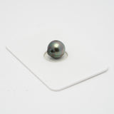 1pcs "High Luster" Light Green 9.3mm - SB AAA Quality Tahitian Pearl Single LP1716 OR9