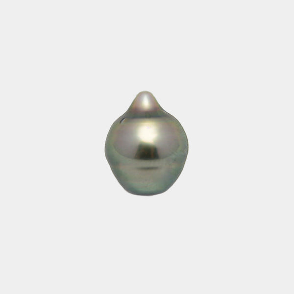 1pcs Light Green 8.9mm - CL/SB AAA Quality Tahitian Pearl Single LP1717 OR9