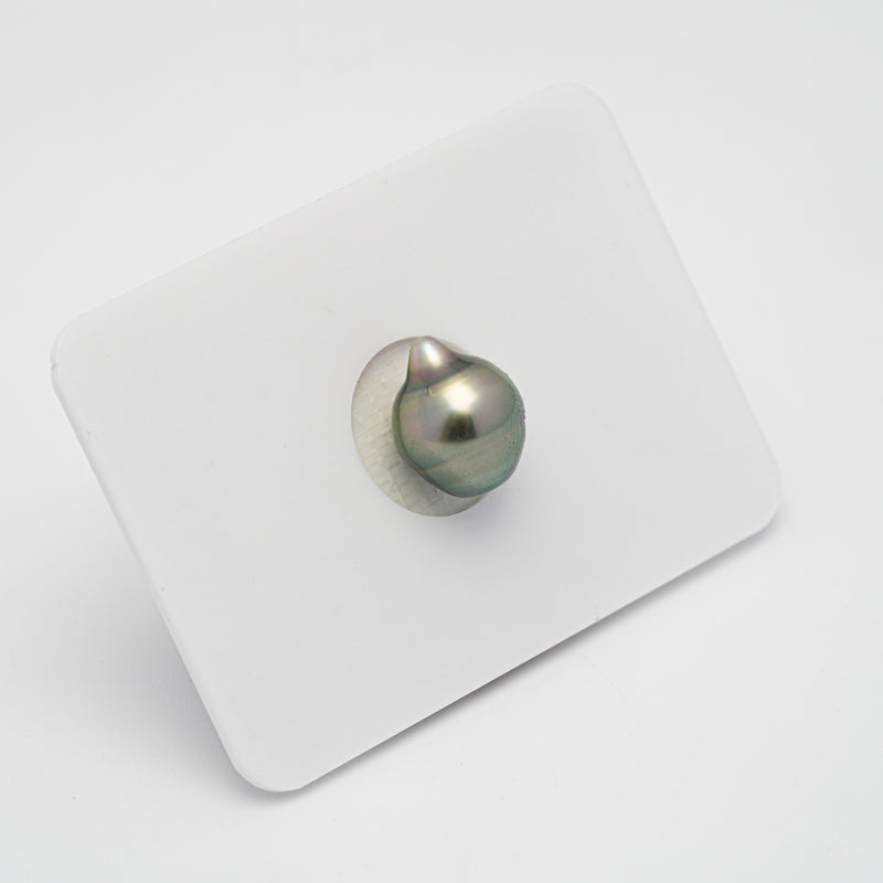 1pcs Light Green 8.9mm - CL/SB AAA Quality Tahitian Pearl Single LP1717 OR9