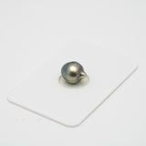 1pcs Light Green 8.9mm - CL/SB AAA Quality Tahitian Pearl Single LP1717 OR9