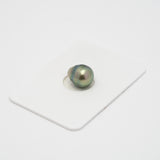 1pcs "High Luster" Light Green 8.9mm - CL/SB AAA/AA Quality Tahitian Pearl Single LP1718 OR9