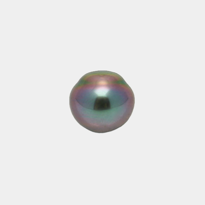 1pcs Purple Green 9.6mm - CL AAA/AA Quality Tahitian Pearl Single LP1720 OR9