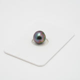 1pcs Purple Green 9.6mm - CL AAA/AA Quality Tahitian Pearl Single LP1720 OR9